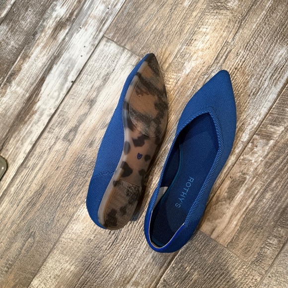 Rothy’s flat shoes, blue, women’s 8.5 - Picture 3 of 3